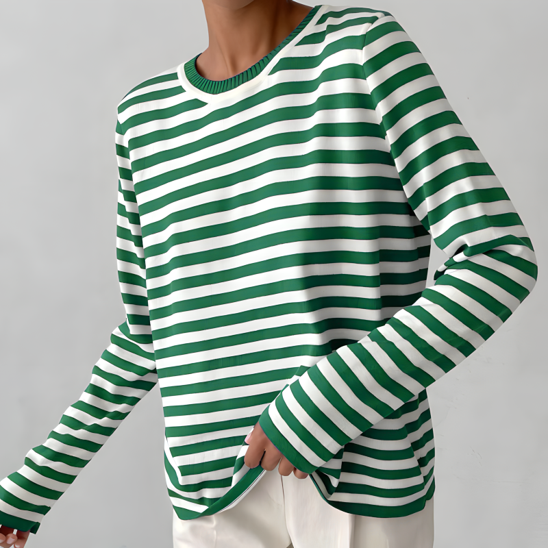 Saar | Elegant Striped T-shirt