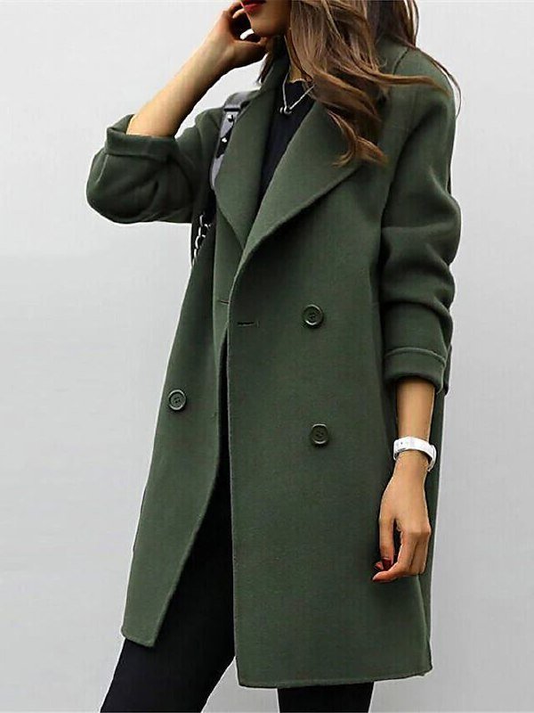 Mira™ | Iconic Wool Trench Coat